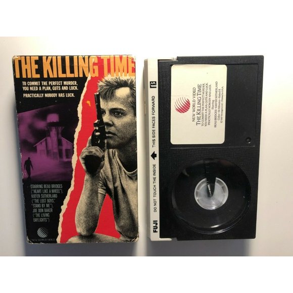 movie Other - The Killing Time BETAMAX BETA NOT VHS Kiefer Sutherland Beau Bridges 1987